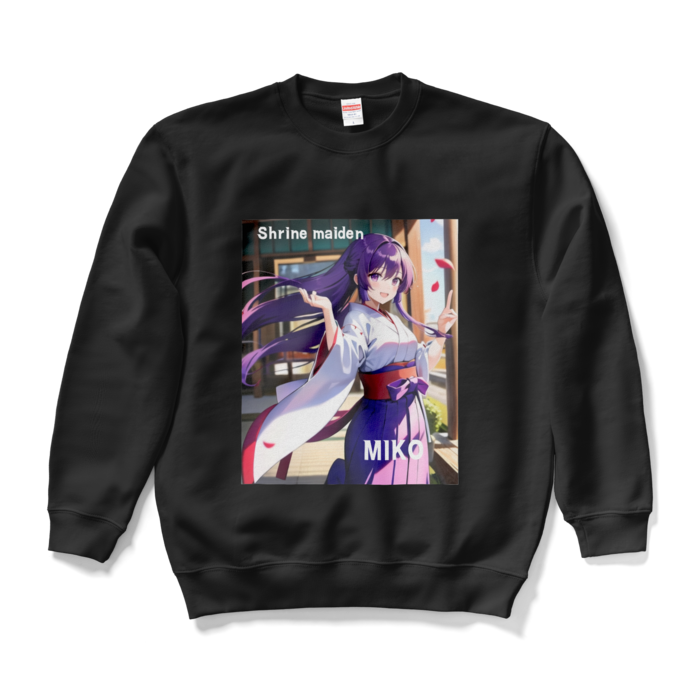 スウェット - L - ブラック