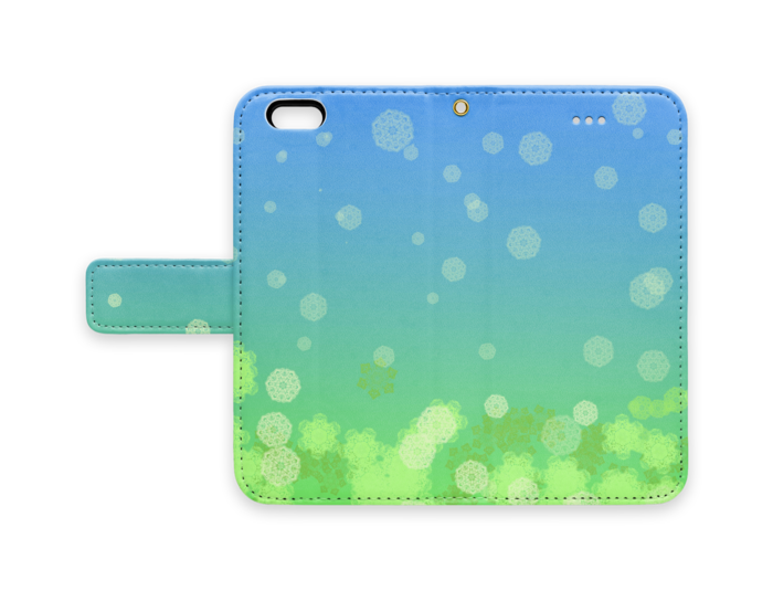 手帳型iPhoneケース - iPhone 6 / 6s - ストラップ穴 あり