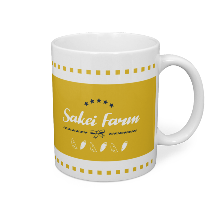 マグカップ - 直径 8 cm / 高さ 9.5 cm