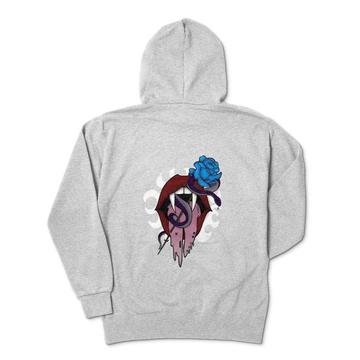 パーカー - XL - 杢グレー