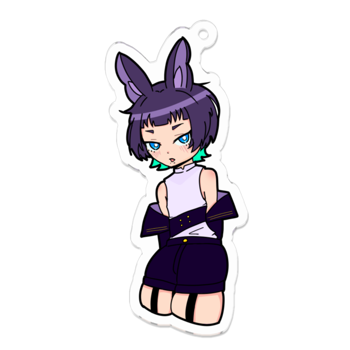 桑楡アクキー  - 70 x 70 (mm)