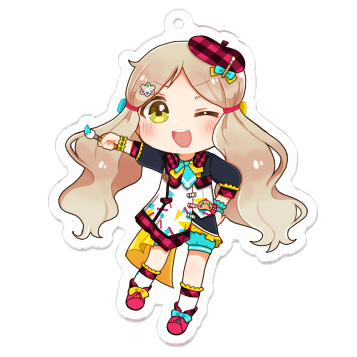 アクリルキーホルダー - 70 x 70 (mm)
