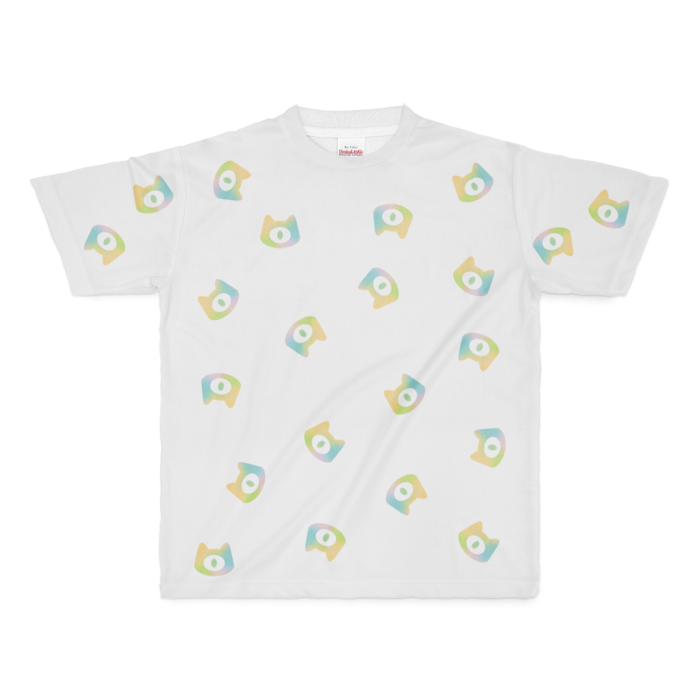 フルグラフィックTシャツ - M - レインボー