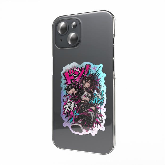 オーロラスマホステッカー - W55 × H91mm 以内