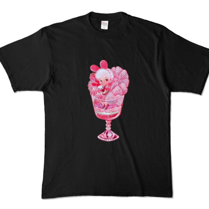 カラーTシャツ - XL - ブラック (濃色)