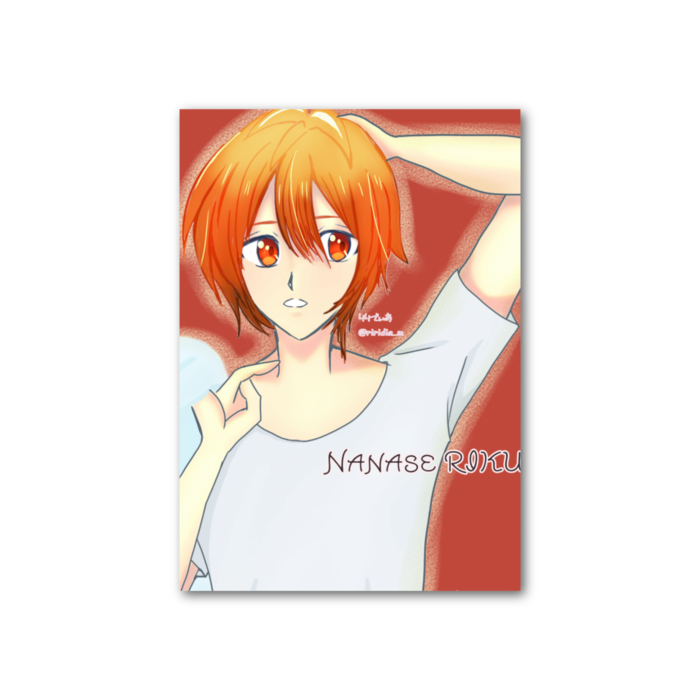 フォト風カード - 縦 - 片面