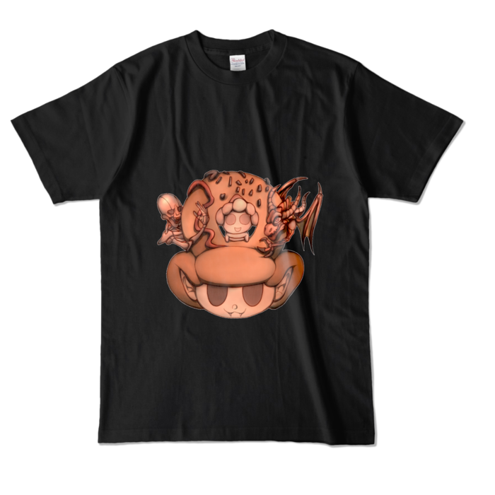 カラーTシャツ - L - ブラック (濃色)