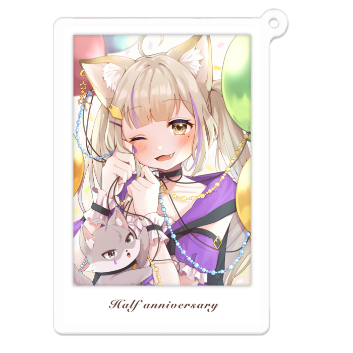 アクリルキーホルダー - 70 x 70 (mm)