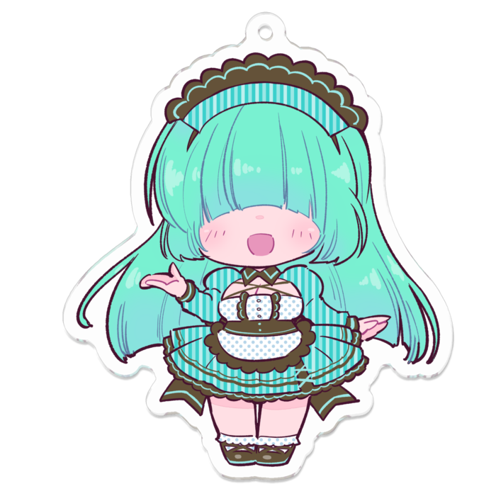 アクリルキーホルダー - 70 x 70 (mm)