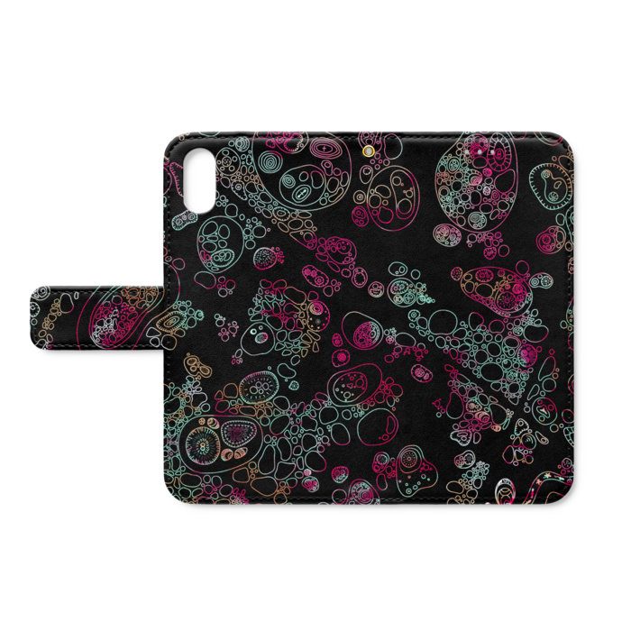 手帳型iPhoneケース - iPhone XS / X - ストラップ穴 あり