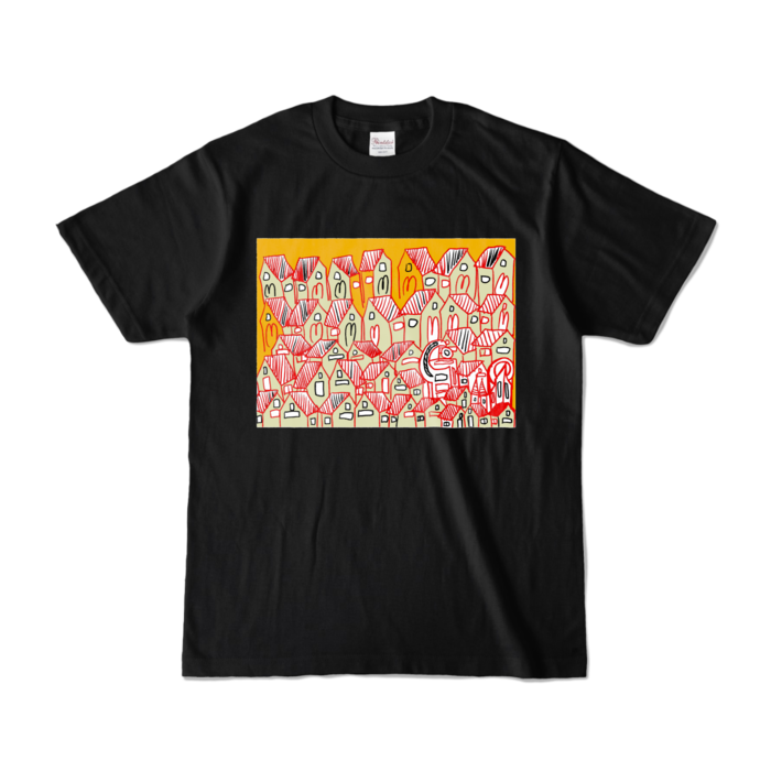 カラーTシャツ - S - ブラック (濃色)