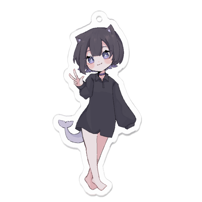 アクリルキーホルダー - 70 x 70 (mm)