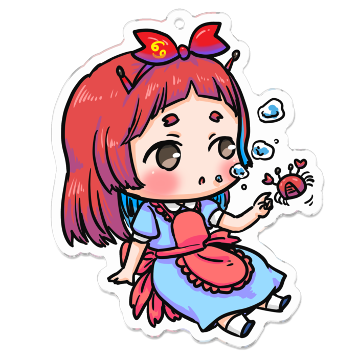 アクリルキーホルダー - 70 x 70 (mm)