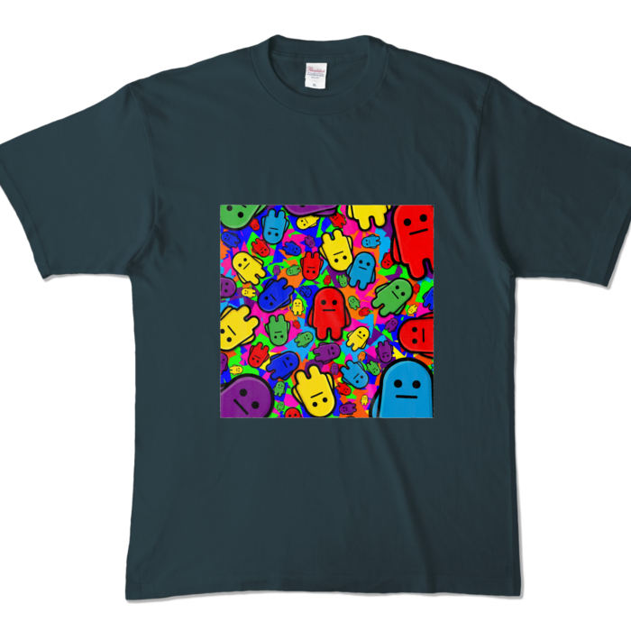 カラーTシャツ - XL - デニム (濃色)