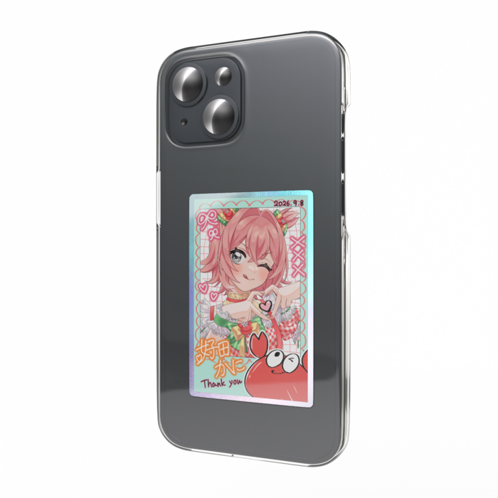 オーロラスマホステッカー - W55 × H91mm 以内