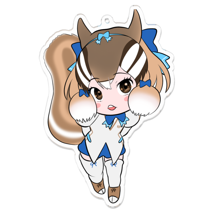 アクリルキーホルダー - 100 x 100 (mm)