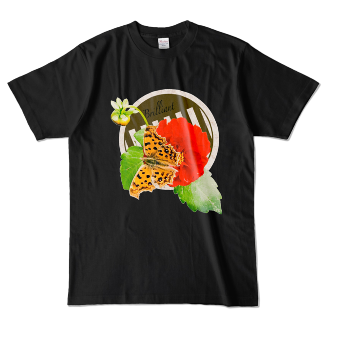 カラーTシャツ - L - ブラック (濃色)