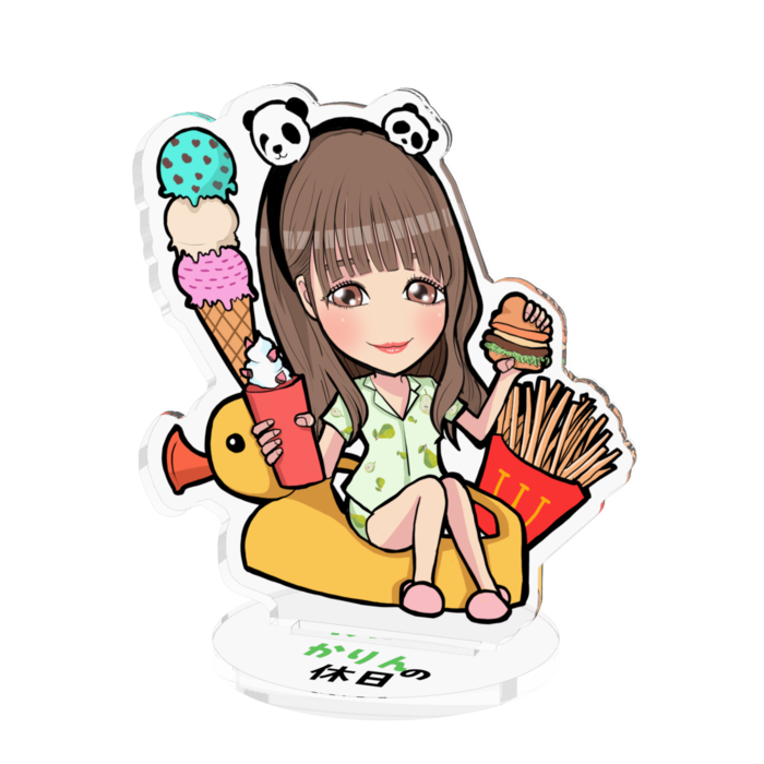 アクリルフィギュア - 70x70mm