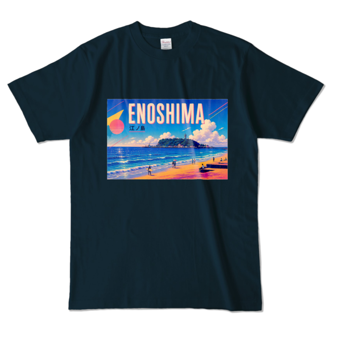 カラーTシャツ - L - ネイビー (濃色)