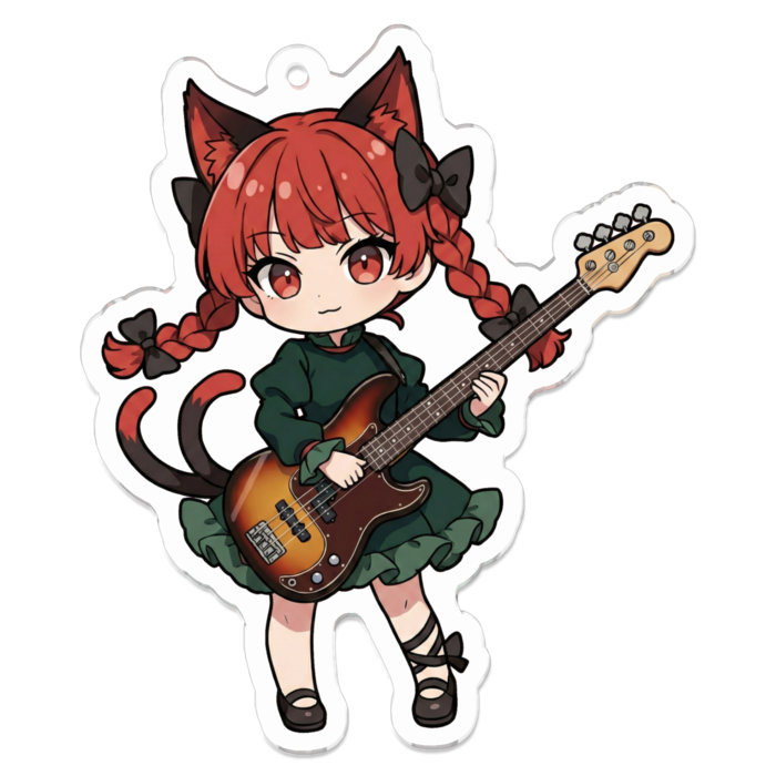 アクリルキーホルダー - 70 x 70 (mm)(キャラのみ)