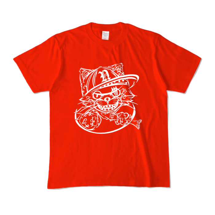 カラーTシャツ - M - レッド (濃色)
