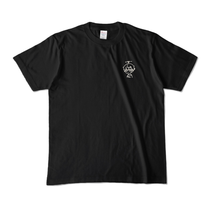 リクエスト①🍨カラーTシャツ - M - ブラック (濃色)