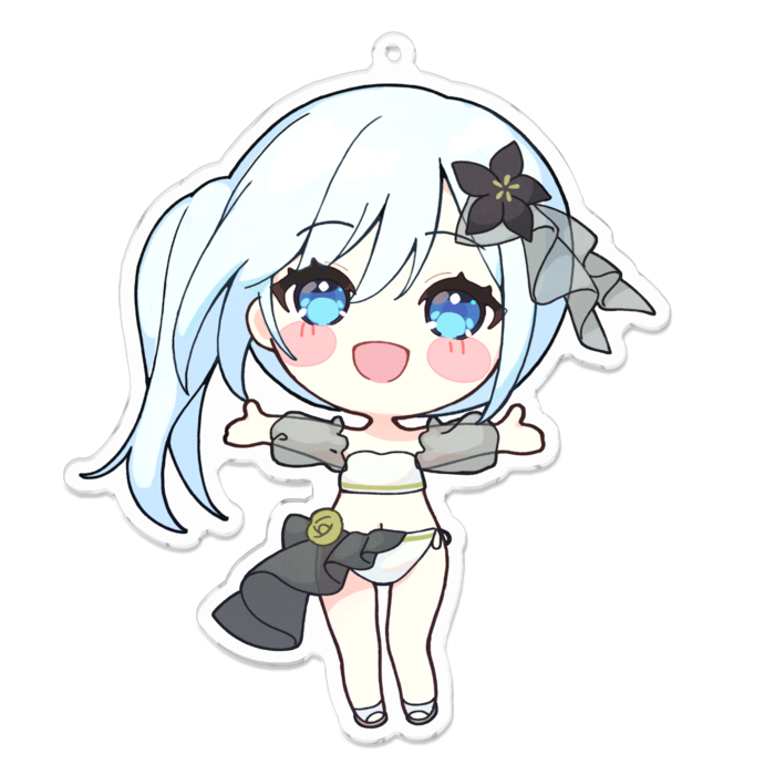 アクリルキーホルダー - 100 x 100 (mm)