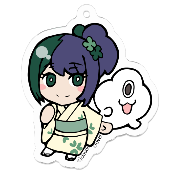 アクリルキーホルダー - 50 x 50 (mm)