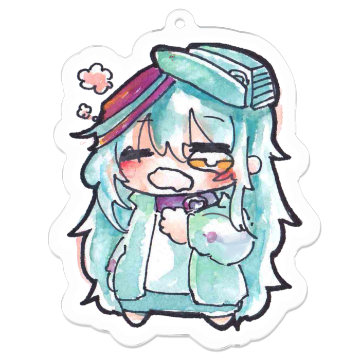 アクリルキーホルダー - 70 x 70 (mm)
