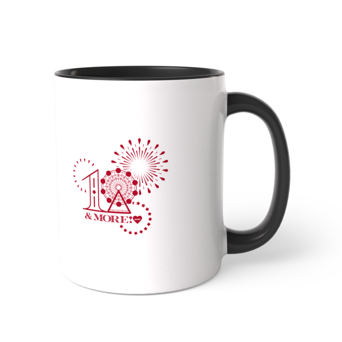 ツートンカラーマグカップ - 直径 8.2cm / 高さ 9.5cm