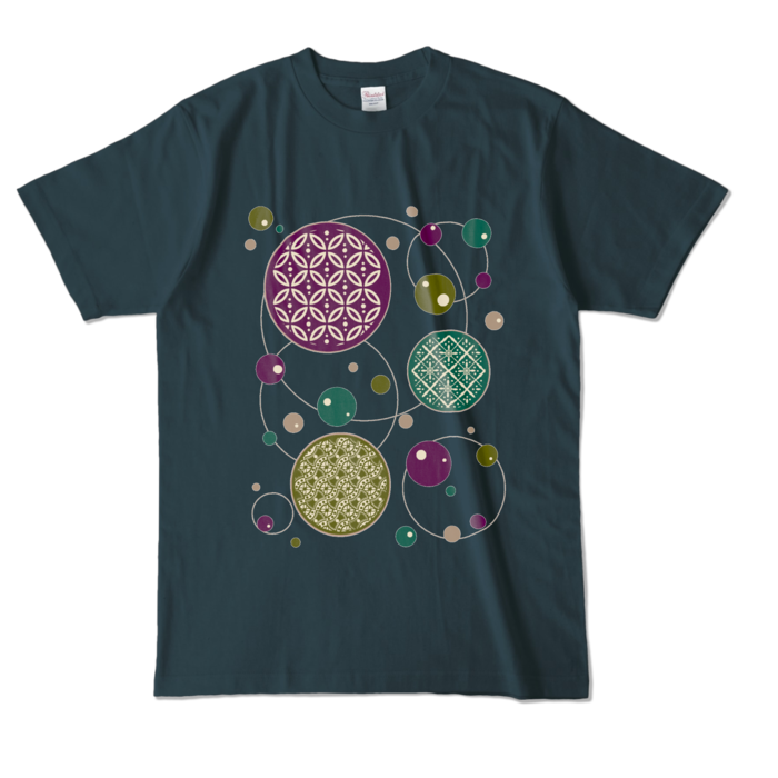 カラーTシャツ - L - デニム (濃色)