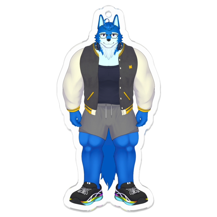 アクリルキーホルダー - 70 x 70 (mm)