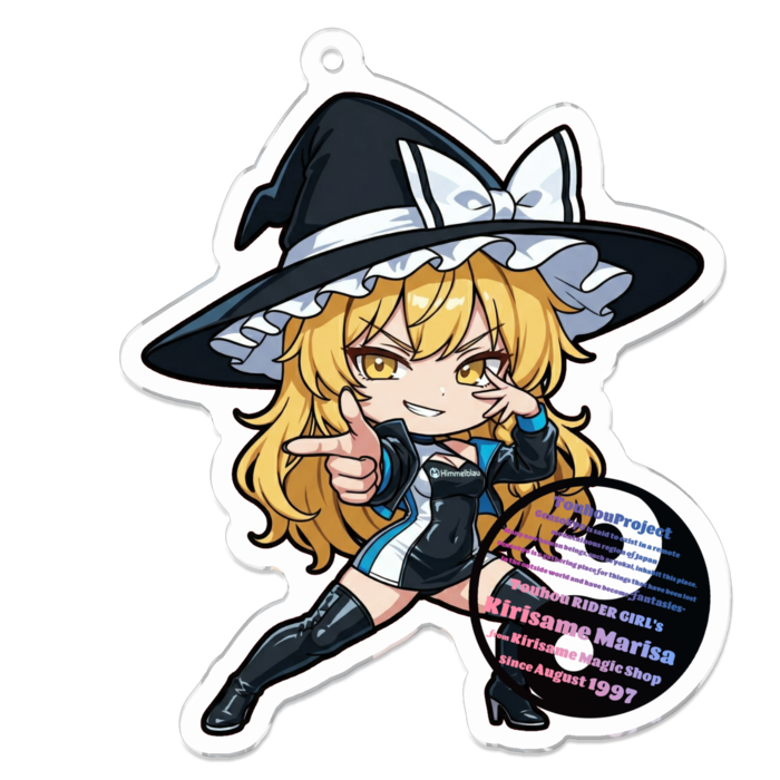 アクリルキーホルダー - 70 x 70 (mm)