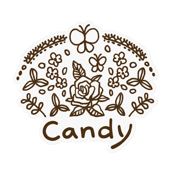 ステッカー - 100 x 100 (mm)(1)