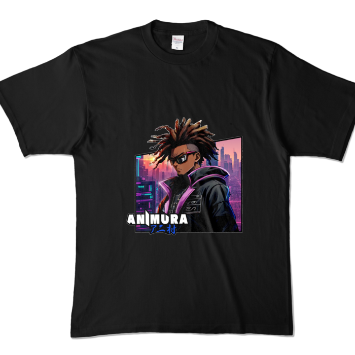 カラーTシャツ - XL - ブラック (濃色)
