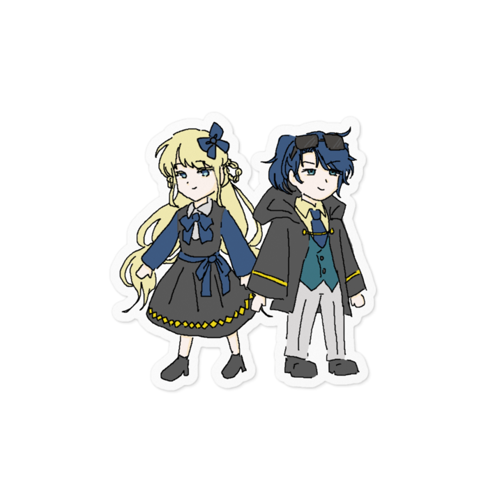 ステッカー - 100 x 100 (mm)