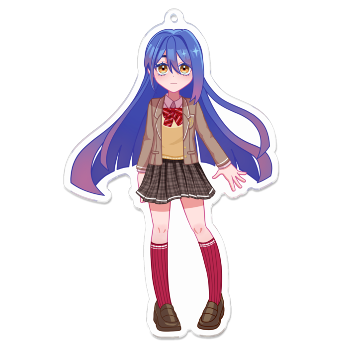 アクリルキーホルダー　100 x 100 (mm)