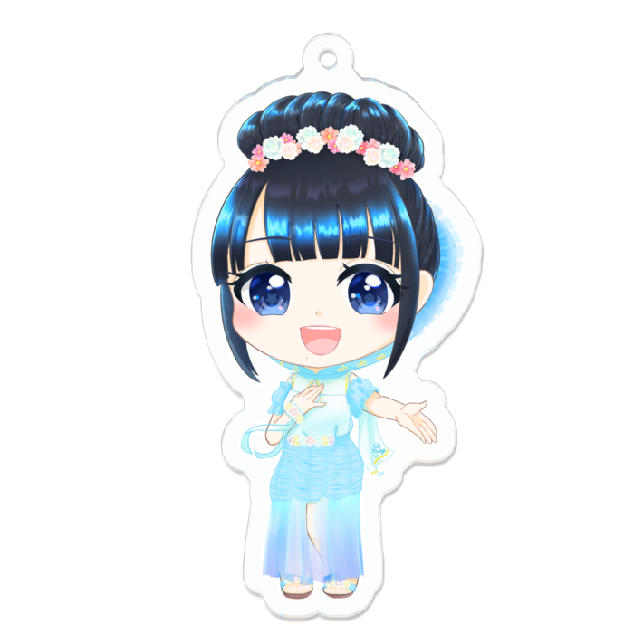 アクリルキーホルダー - 70 x 70 (mm)