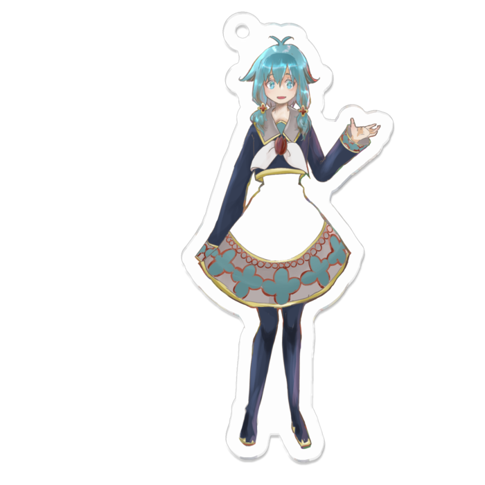 アクリルキーホルダー - 70 x 70 (mm)