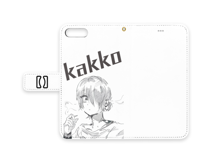 手帳型iPhoneケース - iPhone 8 Plus / 7 Plus - ストラップ穴 あり