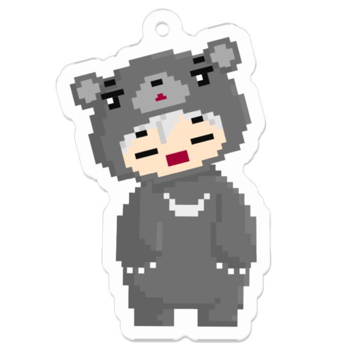 アクリルキーホルダー - 50 x 50 (mm)