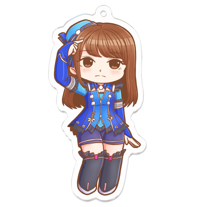 アクリルキーホルダー - 70 x 70 (mm)