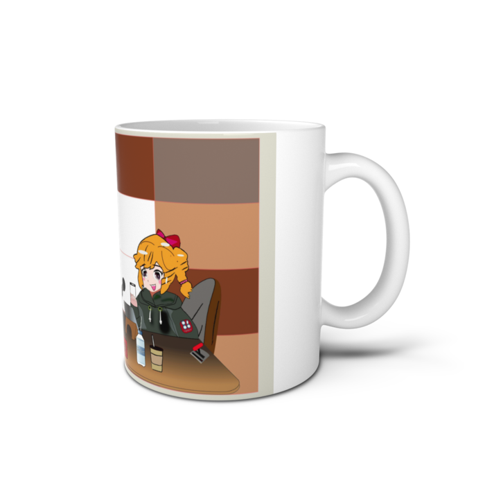 マグカップ - 直径 8 cm / 高さ 9.5 cm