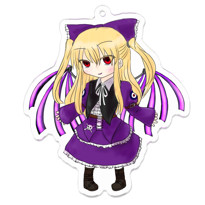 アクリルキーホルダー - 70 x 70 (mm)
