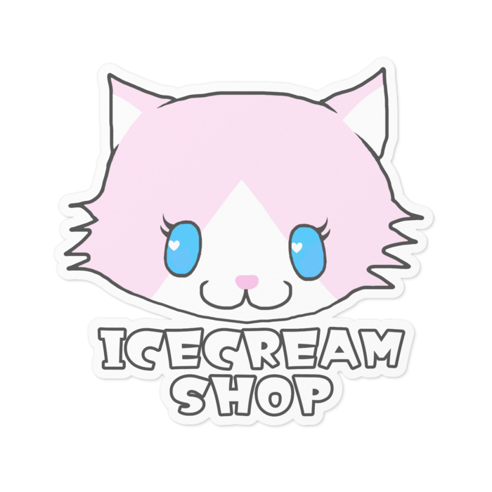 ステッカー - 100 x 100 (mm)