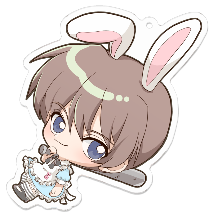 アクリルキーホルダー - 70 x 70 (mm)