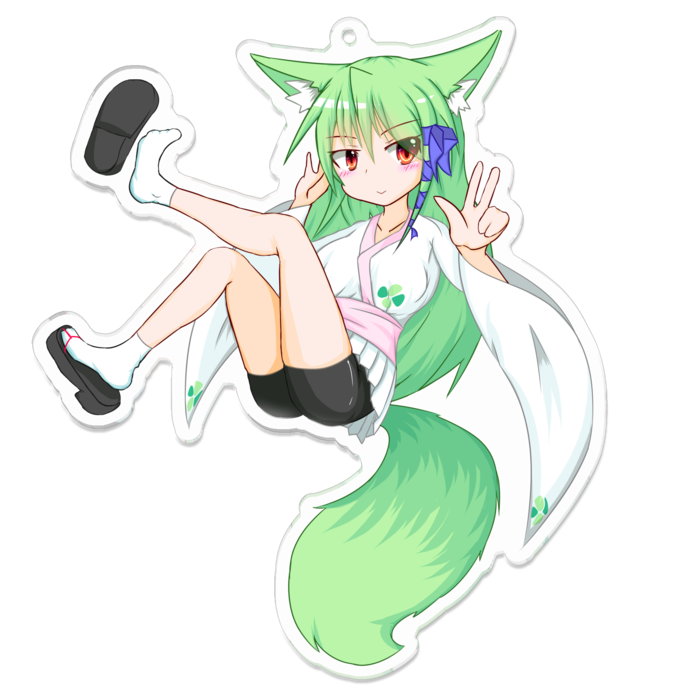 アクリルキーホルダー - 100 x 100 (mm)