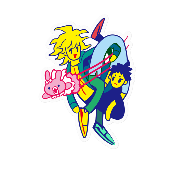 ステッカー - 100 x 100 (mm)