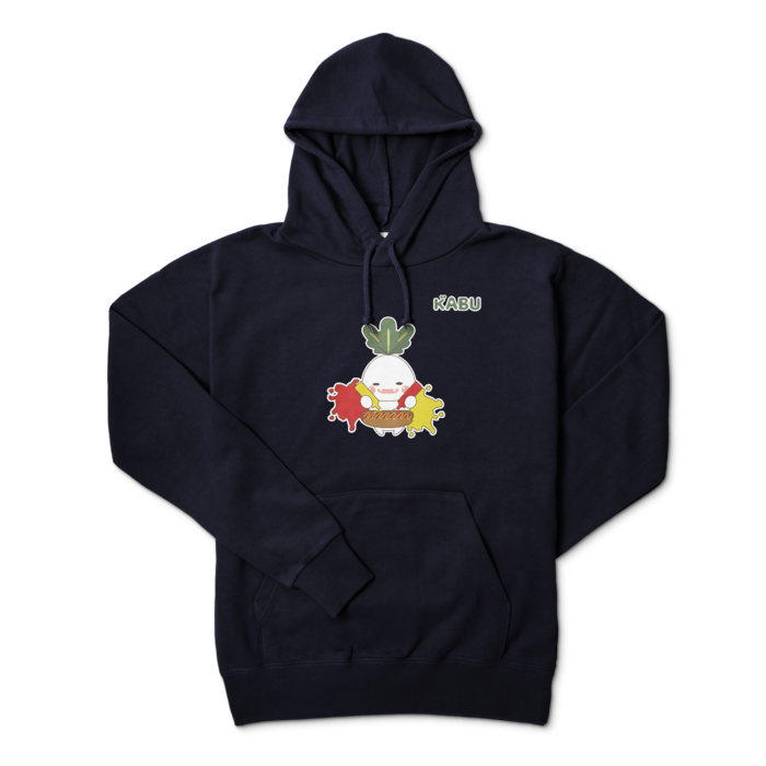 パーカー - L - ネイビー