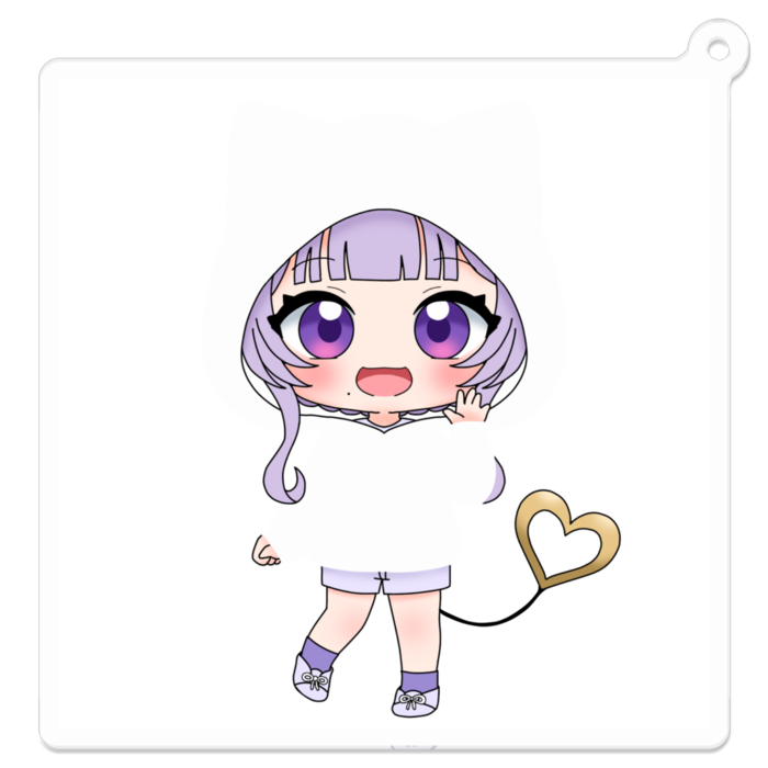 アクリルキーホルダー - 70 x 70 (mm)